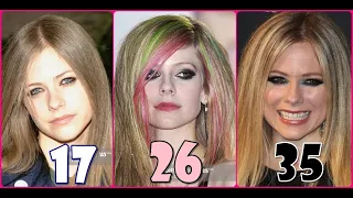 Avril Lavigne 2022 Transformation From 2 To 35 Years Old