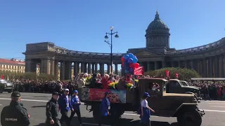 БЕССМЕРТНЫЙ ПОЛК САНКТ-ПЕТЕРБУРГ! 9 МАЯ 2018!