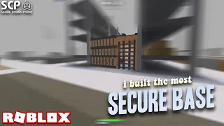 MOST SECURE BASE • Roblox SCP-3008