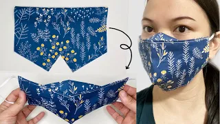 5 Minutes! 3D Face Mask EASY and FAST way to make No Fog 3D Face Mask!