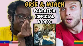 REACTION TO GRŠE & MIACH  - FANTAZIJA (Music Video) | FIRST TIME LISTENING TO GRSE