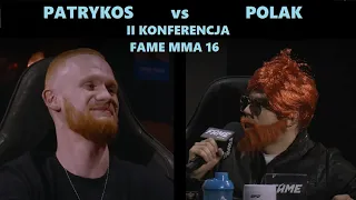 PATRYKOS vs ADRIAN POLAK. FAME 16: II KONFERENCJA