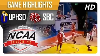 UPHSD vs SBC | Game Highlights | NCAA 92 - September 20, 2016