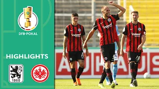 1860 Munich vs. Eintracht Frankfurt 1-2 | Highlights | DFB-Pokal 2020/21 | 1st Round