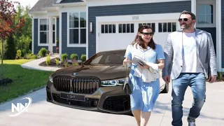 Ben Affleck looks happy when he visits Jennifer Garner's house amid his divorce from J.Lo