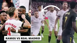 😨Sergio Ramos vs Real Madrid | Ramos Fights Rudiger & Saves Vinicius!