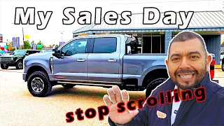 Living The Dealership Life: Selling Fords And Making Deals!