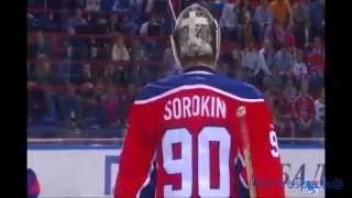 Ilya Sorokin CSKA Moscow vs Jokerit 9-26-15