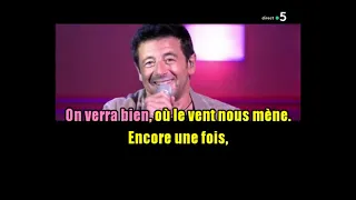 KARAOKÉ Patrick Bruel  Encore Une Fois (Avec Choeurs) Création JP Karaoké