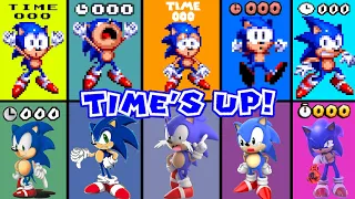 Evolution of Super Sonic Dying time's up, losing in Super Mario Games (1985-2024)