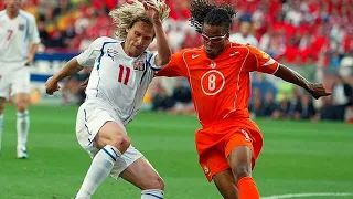 Pavel Nedved long distance rocket against van Der Sar in Euro 2004