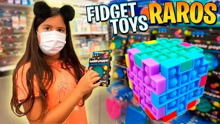 COMPRAMOS OS FIDGET TOYS MAIS RAROS DOS ESTADOS UNIDOS