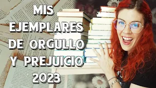 MIS LIBROS DE ORGULLO Y PREJUICIO, Jane Austen | Colección 2023 🌷Entre Tulipanes🌷