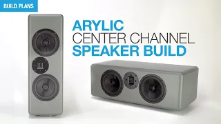 Building a Center Channel Speaker with AMT Tweeter - by SoundBlab