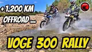 VOGE 300 RALLY, nuestra nueva moto para un gran viaje offroad TRANSIBERICA : España + Portugal DIA 1