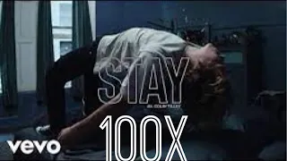 The kid  laroi,Justin bieber- stay/100x faster