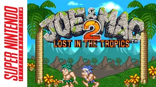 [SNES] Joe & Mac 2: Lost in the Tropics (1992) Longplay (2 Players)