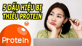 5 Dấu hiệu cho thấy cơ thể đang thiếu hụt protein