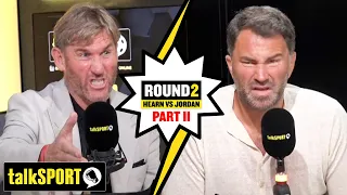 Simon Jordan and Eddie Hearn CLASH over talkSPORT's ALLEGED AGENDA against Anthony Joshua! 🔥