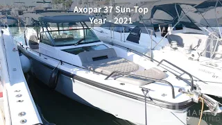 Axopar 37 Sun-Top - 2021 - Mediterranean Spec Walkthrough