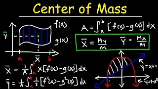 Center of Mass & Centroid Problems - Calculus