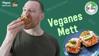 Veganes Mett in 10 min -  schnell und super lecker!