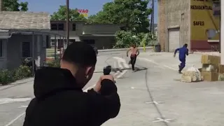 The Death Of a Cop (The 50 Rounds Fired at Brouge Ave) (Ybn Los scandalous) (GTA RP)