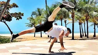 B.boy JonasFlex e Invictus BREAKDANCE IN BEACH 2015 AWESOME PEOPLE