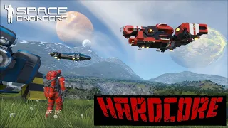 Space Engineers ~ Hardcore ~ The Start ~ EP 001