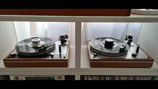 THOREJS TD-166 mk1 & THORENS TD-160 wood from 70' -test-