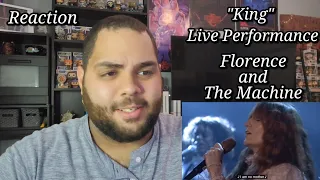 Florence and The Machine - King Live Performance |REACTION| First Listen