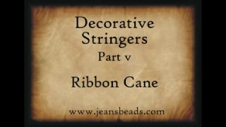 Decorative Stringers Part 5 by Jeannie Cox Lampwork Glass