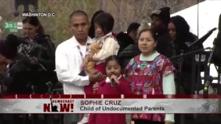 Watch Six-Year-Old Sophie Cruz Deliver Speech at Women's March on Washington