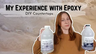 First time using Stone Coat Epoxy to DIY my counters // Kitchen Makeover ep. 3