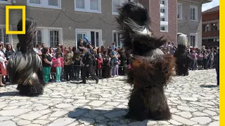 See the Intricate Costumes of Bulgaria’s Kukeri Dancers | National Geographic