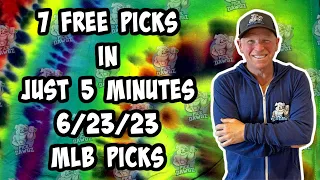 MLB Best Bets for Today Picks & Predictions Friday 6/23/23 | 7 Picks in 5 Minutes