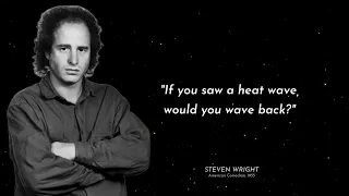 Steven Wright's Best Quotes, Life Lessons