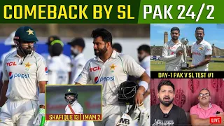 SL make a comeback in 3rd session, Pak 24/2 after SL made 222