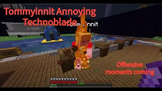 Tommyinnit Annoying Technoblade for 16 mintues