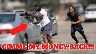 CARRYING $30,000 IN CLEAR BACKPACK IN DETROIT'S MOST DANGEROUS HOOD!!! *PART 2*