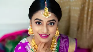 South Indian Muhurtham Bridal Makeup Tutorial | Hair and Makeup