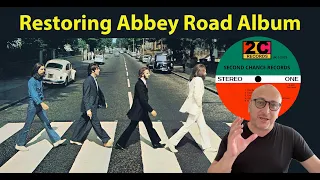 Cleaning and Restoring Abbey Road by The Beatles Vinyl Record