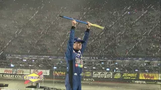 Kyle Busch wins the 57th Annual Bass Pro Shops NRA Night Race at BMS