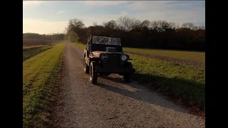 Jeep Willys Rebuild - Part 5 - Wiring and Brakes, then its time for a ride!