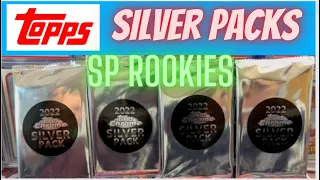 2022 Topps Chrome Silver Packs ** 4 Silver Packs Chance at Rookie SP Short Prints! **