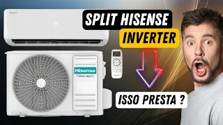 TUDO SOBRE AR CONDICIONADO SPLIT HISENSE - Hi Wall 12.000 Btus Frio Inverter Monofásico 220V -Review