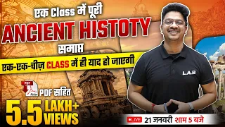 SSC 2024 | COMPLETE ANCIENT HISTORY IN ONE CLASS BY AMAN SIR | SSC CGL | CHSL | RAILWAY | SSC LAB