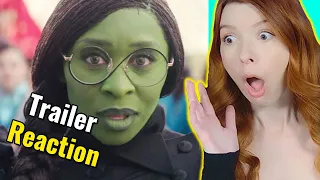 Wicked Trailer is my dream come true 💚 reaction