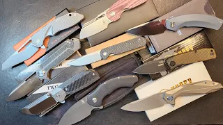 PURGE #9, (9) PIECES, #knifereview #edcknife #edc #knifepurge #purgingknives