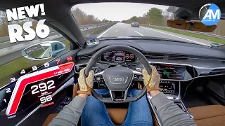 Audi RS6 - 0-292 km/h acceleration🏁